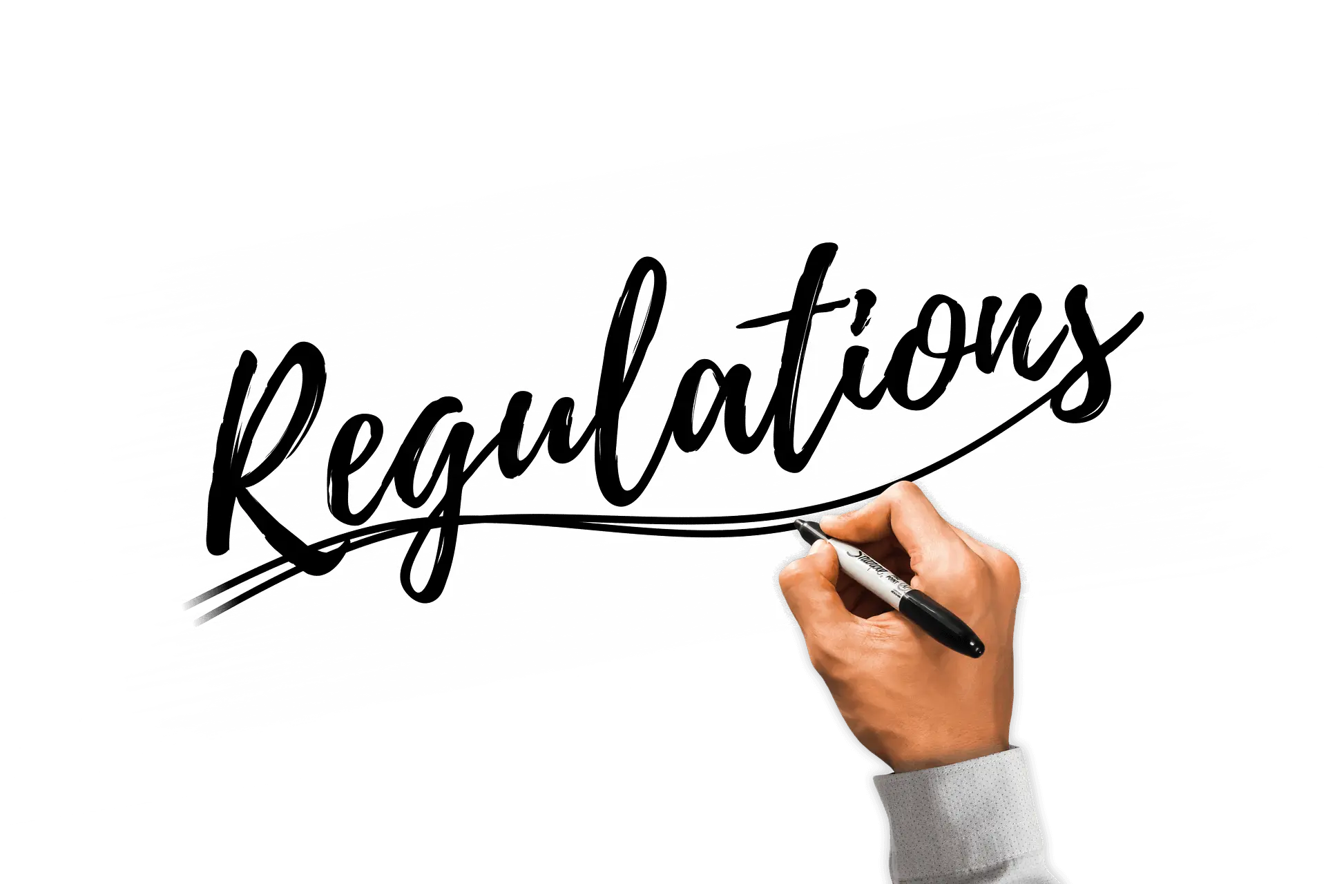 hand write regulation