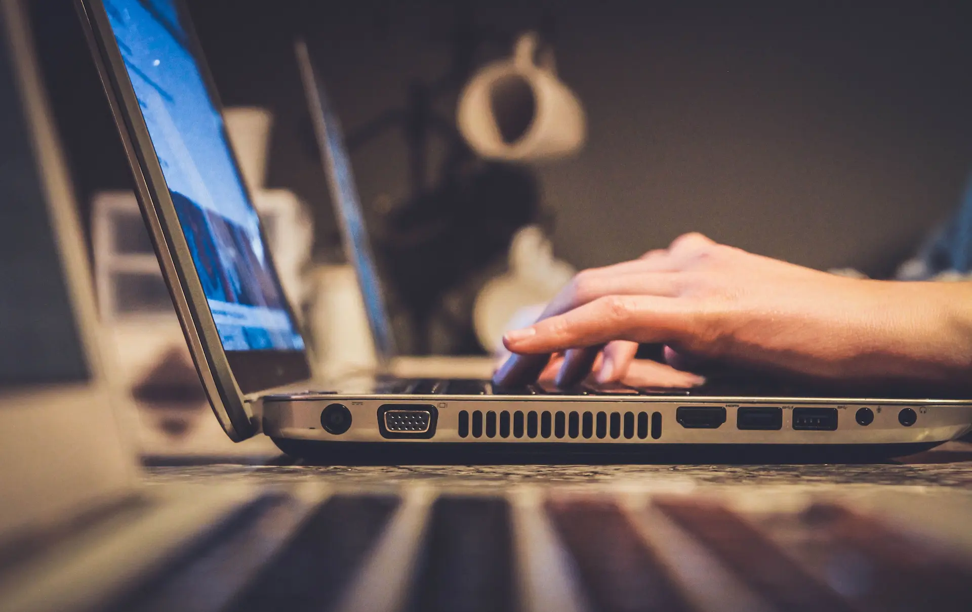 using computer